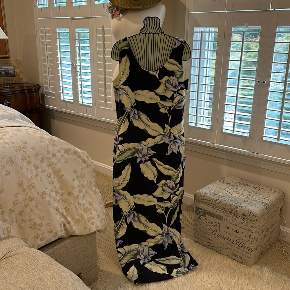 Vintage Tommy Bahama Floral floor length dress